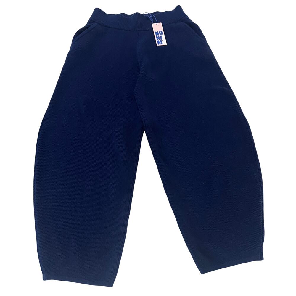15-90 NO NAME by NAKED CASHMERE NWT $495 Wool Cashmere Knit Bubble Pants Large